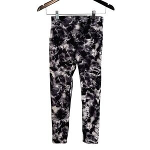K-Deer Tie Dye Leggings Cropped Capri Size Medium